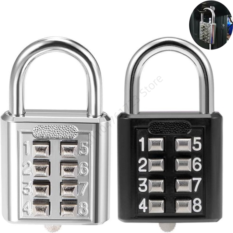 Smart Garden Gate Lock - 8 أرقام مزيج في الهواء الطلق