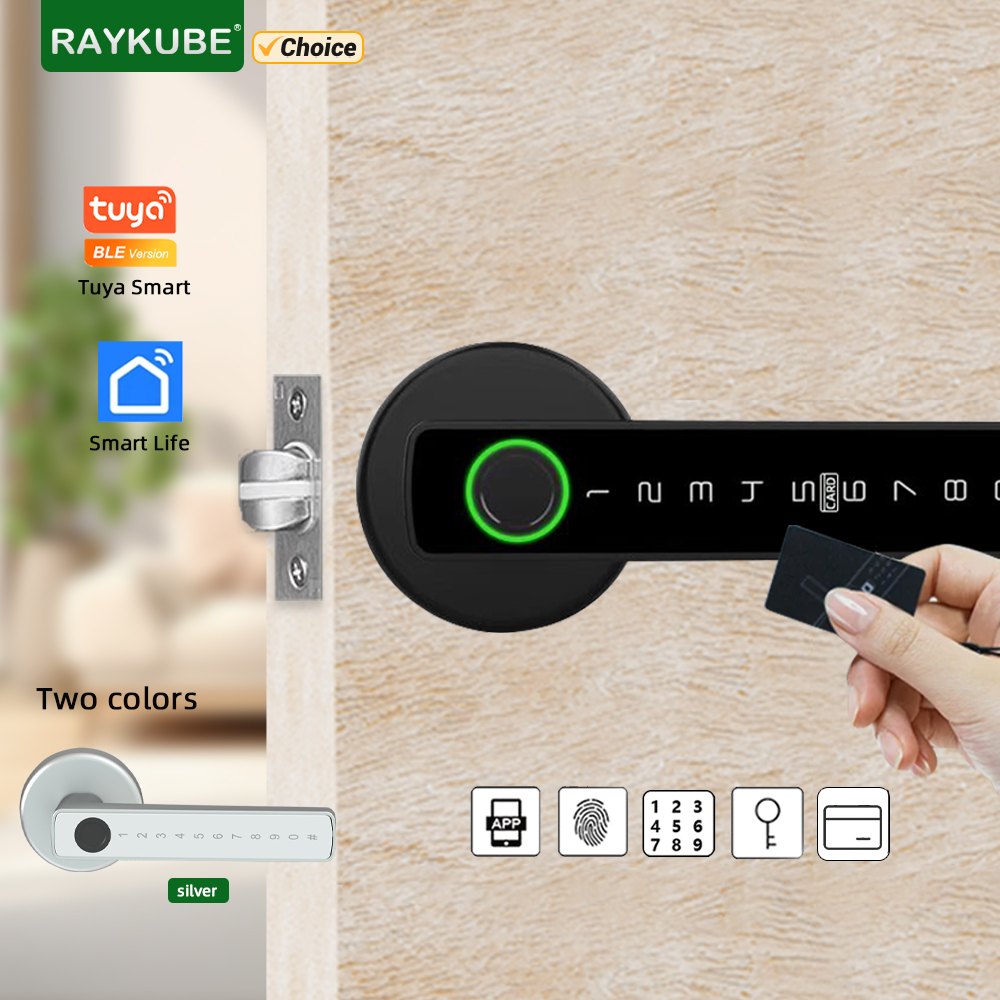Smart Garden Gate Lock - RAYKUBE M5 Tuya BLE قفل باب