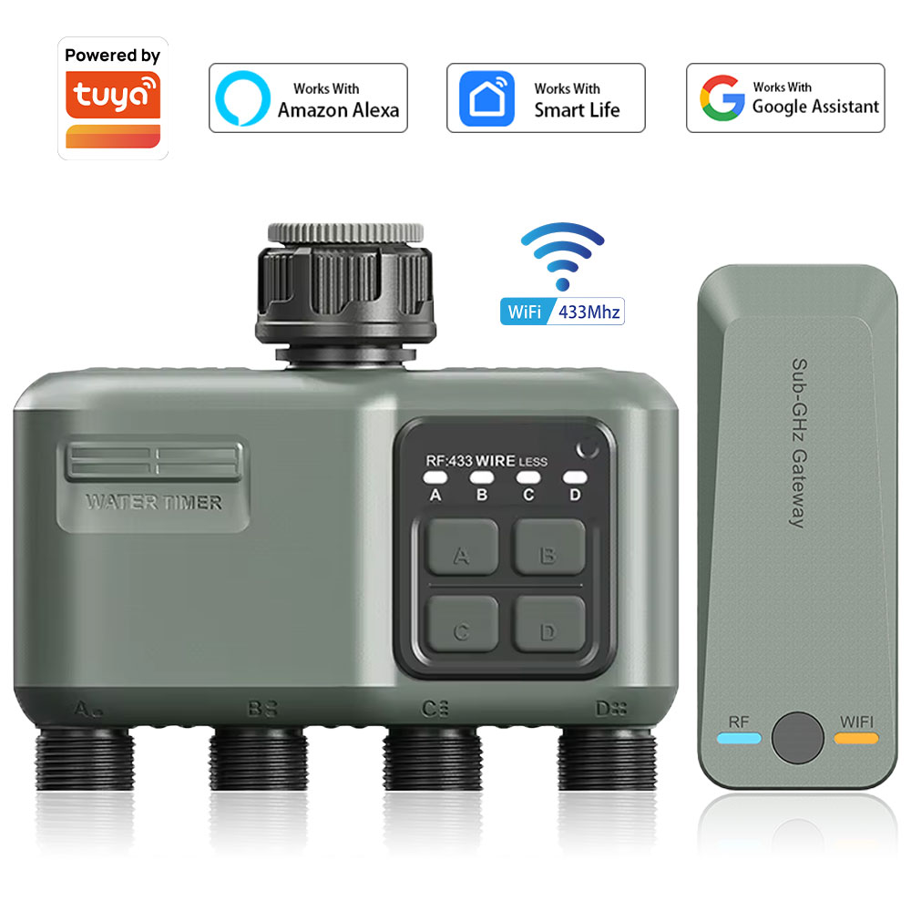 Smart Garden Irrigation - مؤقت ري رقمي قابل للبرمجة بـ
