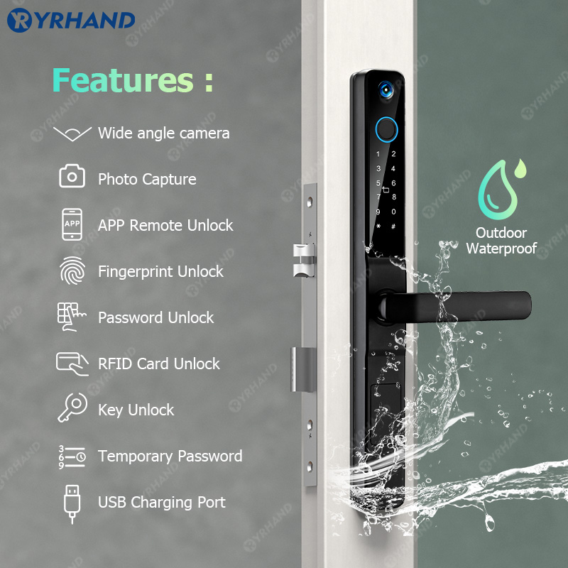 قفل ذكي لعين القط بدون مفتاح م - مراجعة Smart Garden Gate Lock وسعره