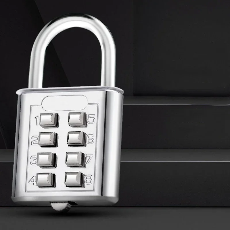 8 أرقام رمز كلمة المرور في اله - مراجعة Smart Garden Gate Lock وسعره