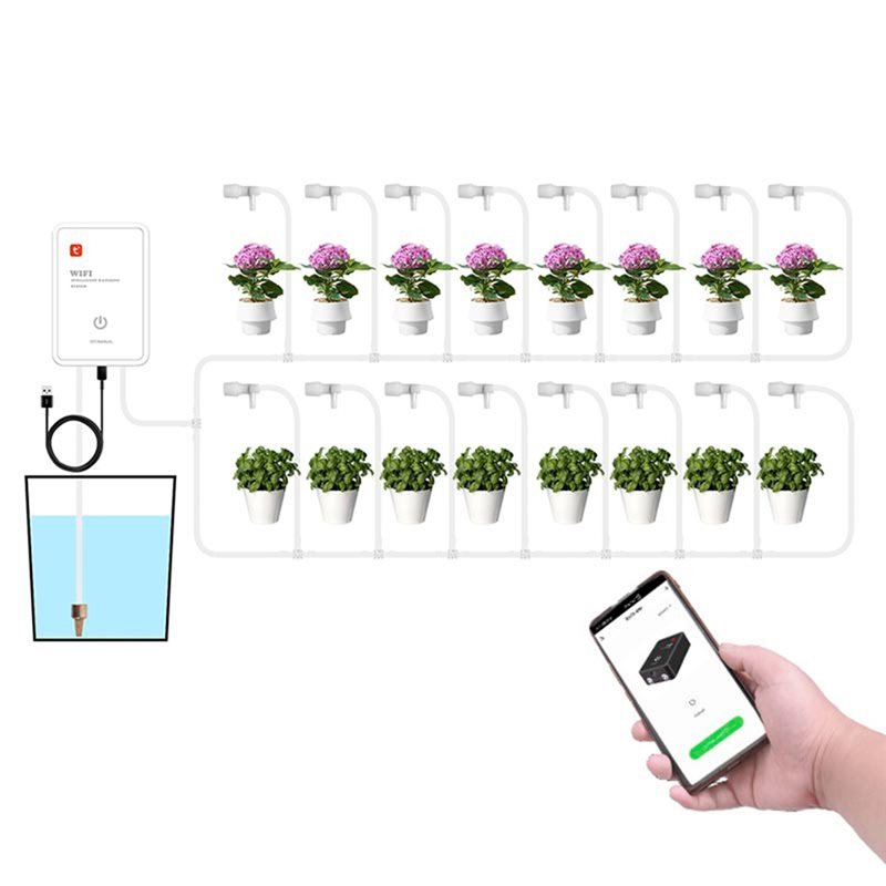 نظام ري بالتنقيط أوتوماتيكي ذك - مراجعة Smart Garden Irrigation وسعره