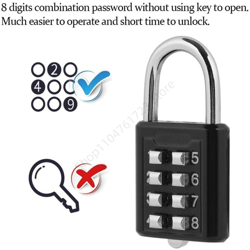 8 أرقام مزيج في الهواء الطلق ز - مراجعة Smart Garden Gate Lock وسعره