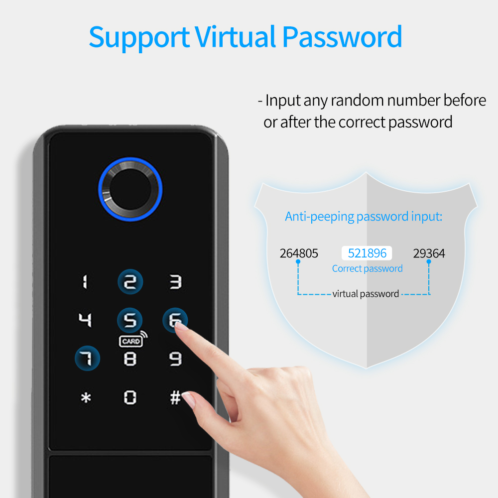 IP65 مقاوم للماء TTLock بصمة ق - مراجعة Smart Garden Gate Lock وسعره