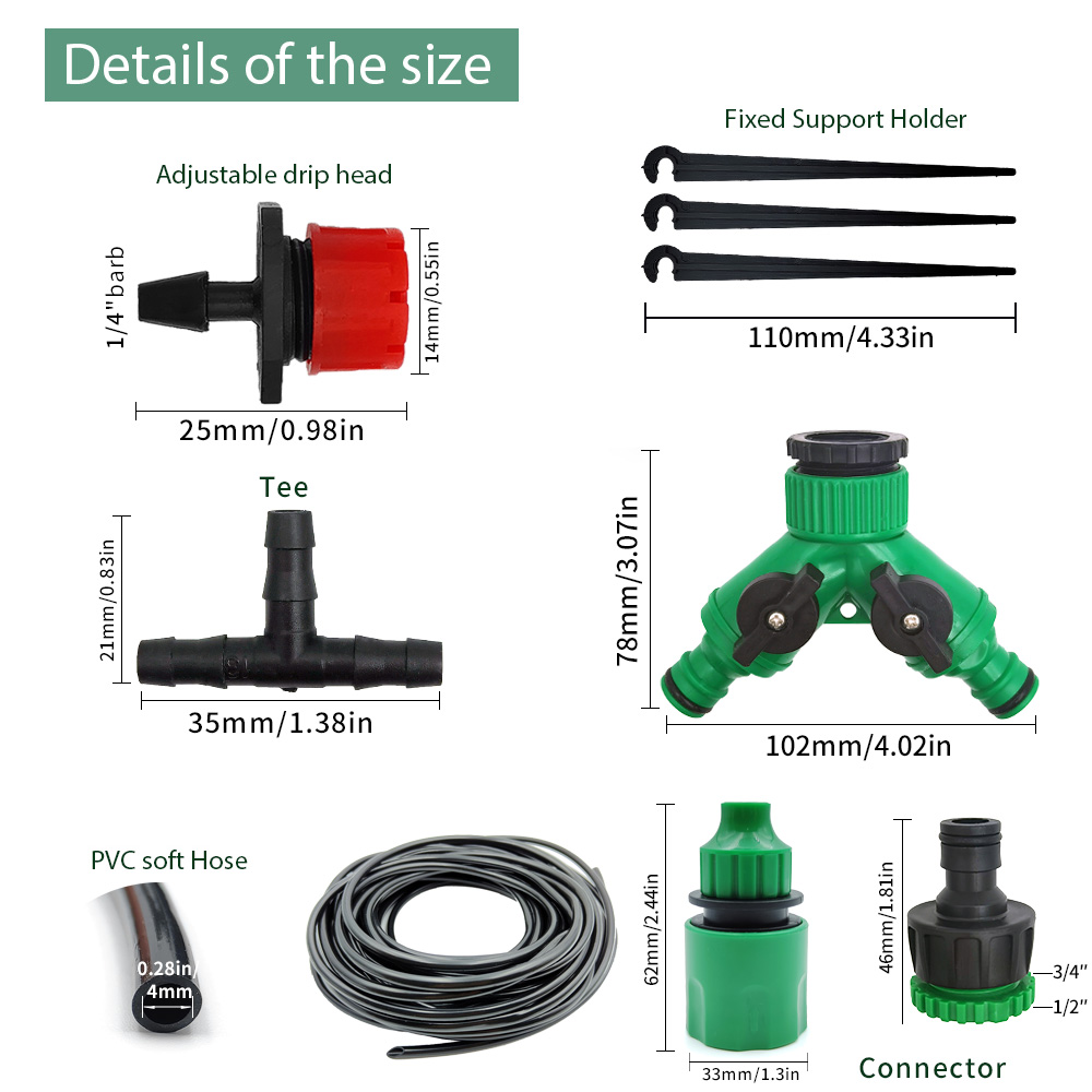 مجموعات الري بالتنقيط الأوتوما - مراجعة Smart Garden Sprinkler وسعره
