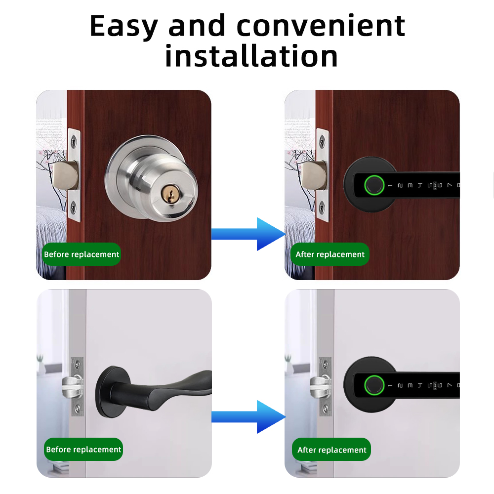 RAYKUBE M5 Tuya BLE قفل باب ذك - مراجعة Smart Garden Gate Lock وسعره