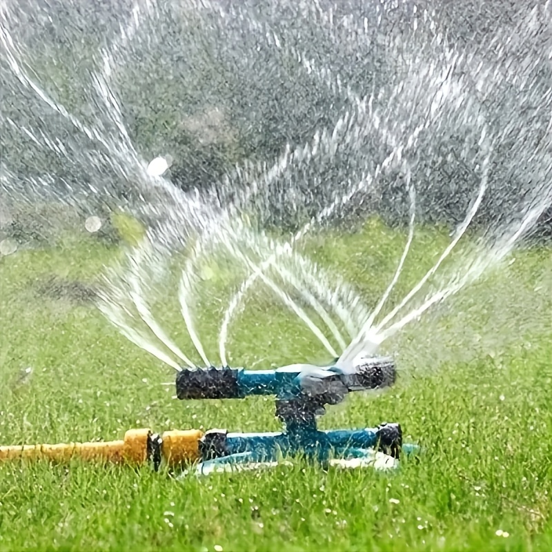 360 °   فوهة دوارة أوتوماتيكية - مراجعة Smart Garden Irrigation وسعره