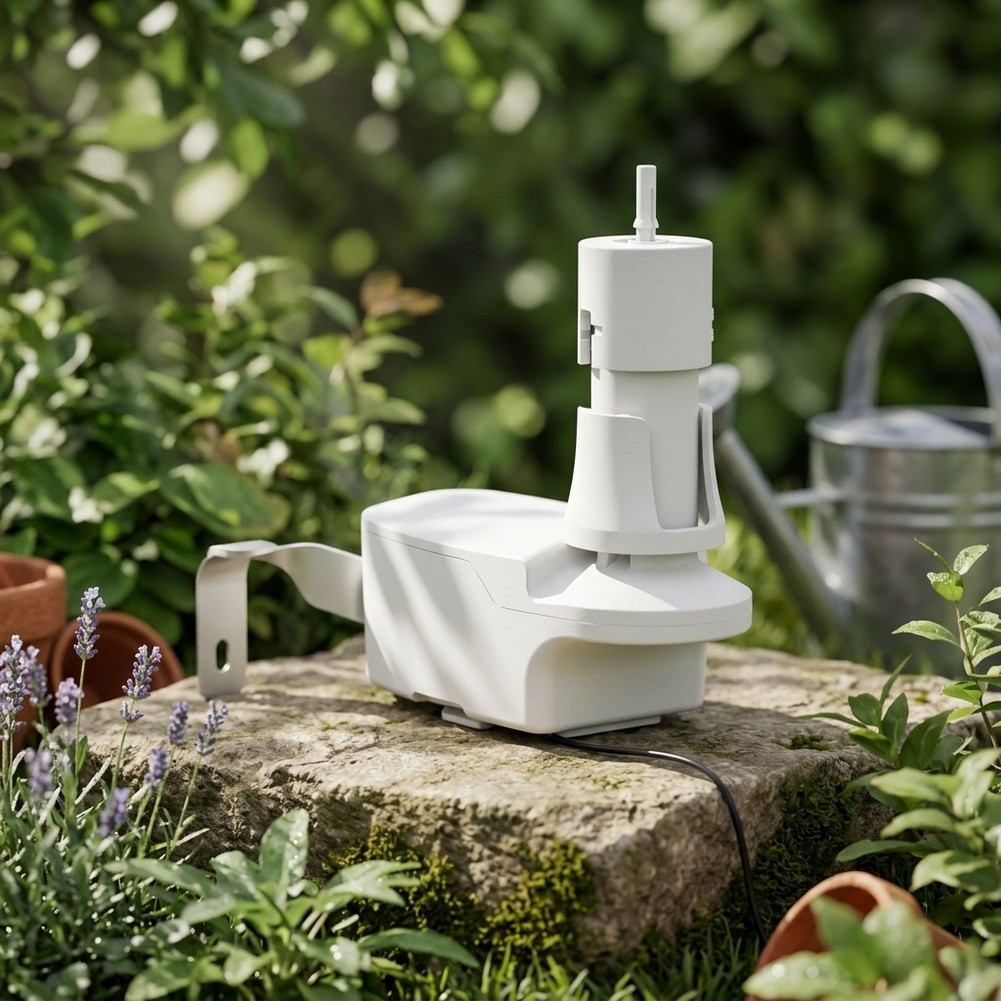 جهاز مؤقت ري ذكي سلكي مزود بمس - مراجعة Smart Garden Irrigation وسعره