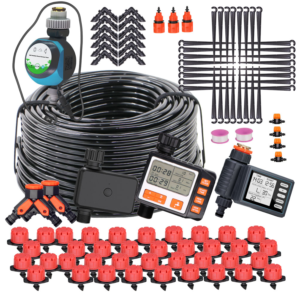 50-5 متر 1/4 ''خرطوم قابل للتع - مراجعة Smart Garden Sprinkler وسعره
