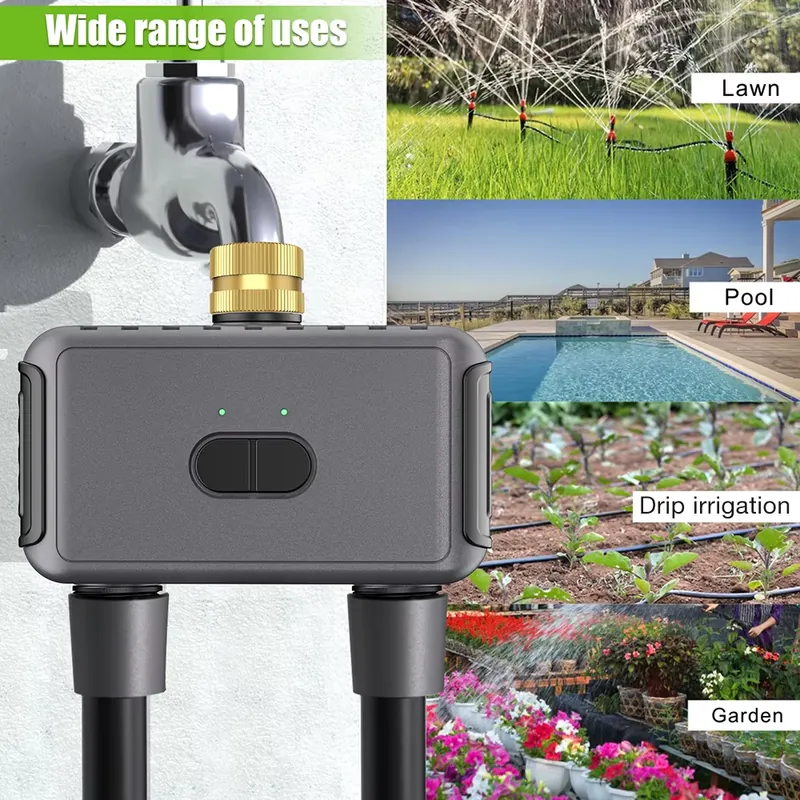 WAP01 مؤقت ري ذكي بتحكم عبر تط - مراجعة Smart Garden Irrigation وسعره