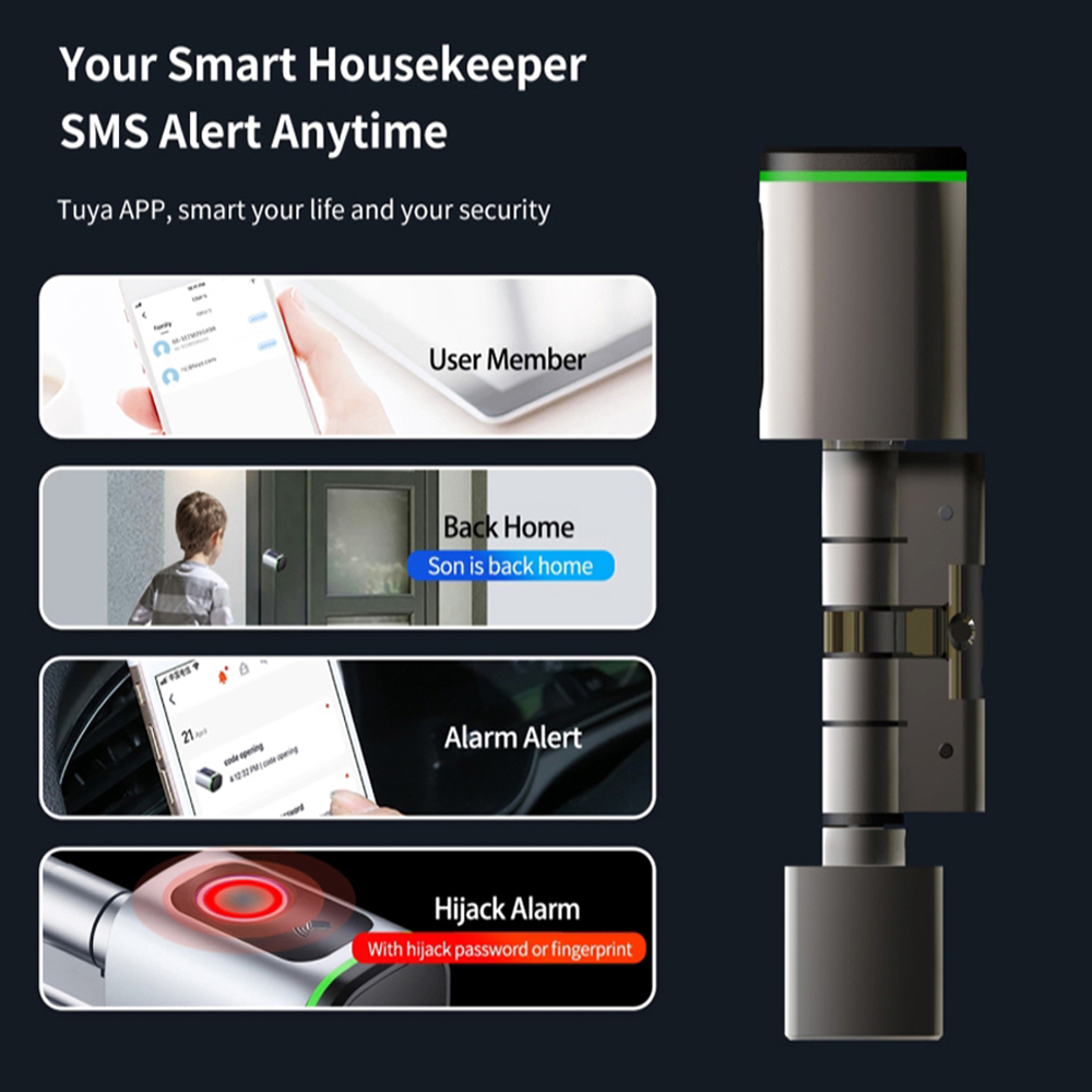Zemismart BLE قفل الباب الإلكت - مراجعة Smart Garden Gate Lock وسعره