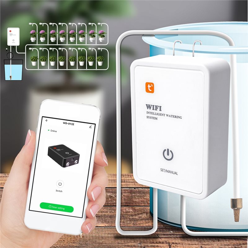 جهاز ABMR-Tuya الذكي للتحكم في - مراجعة Smart Garden Irrigation وسعره