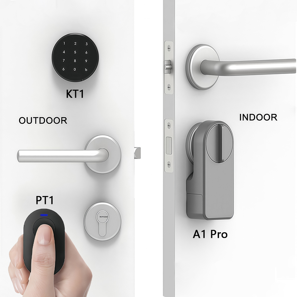 قفل ذكي CDOK A1Pro بتقنية Tuya - مراجعة Smart Garden Gate Lock وسعره