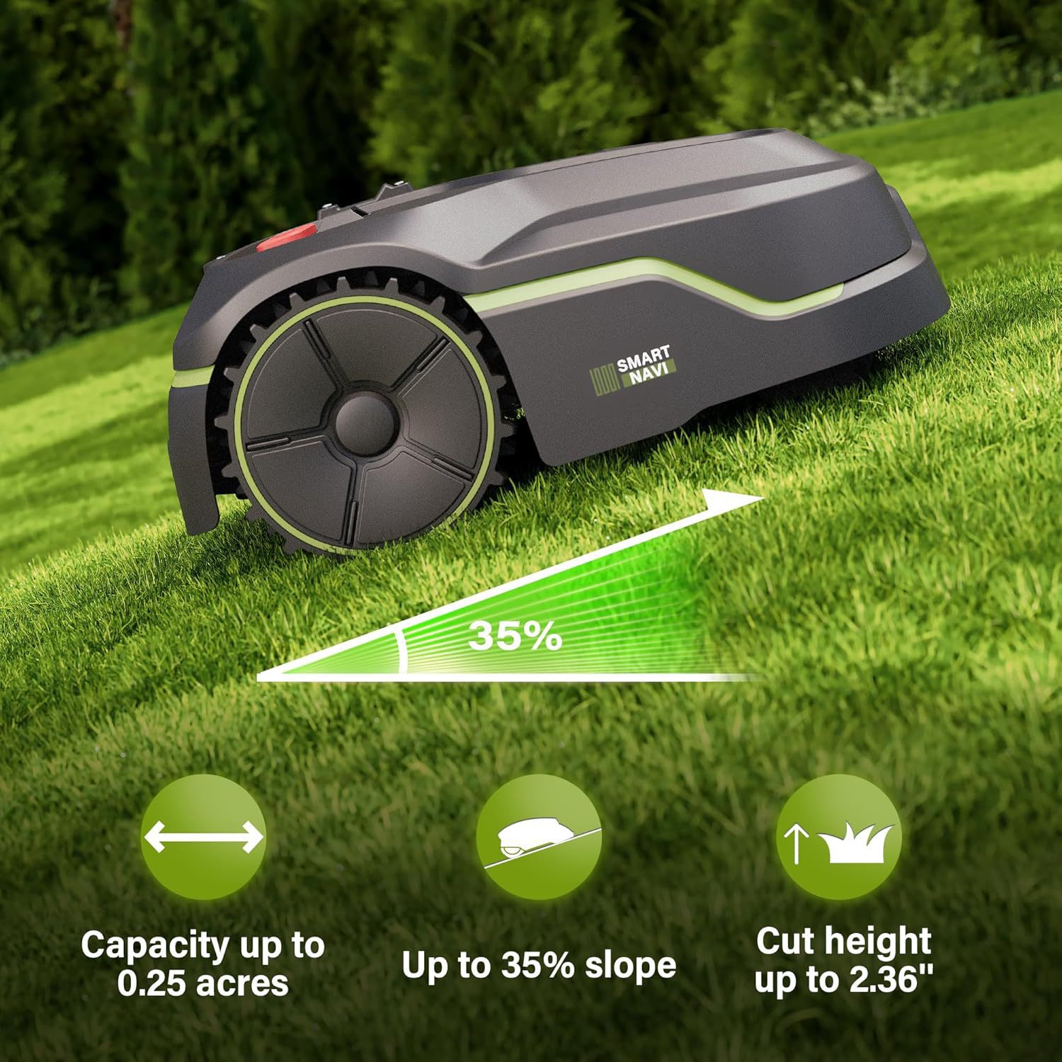 جزازة عشب روبوتية ذكية أوتومات - مراجعة Smart Garden Trimmer وسعره