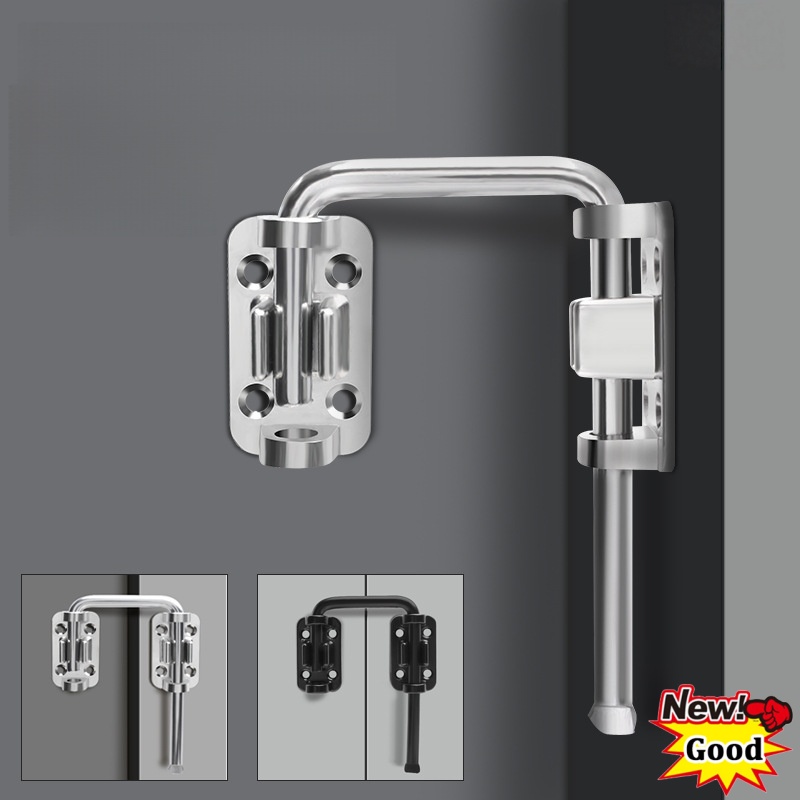 قفل حلقة باب منزلق للفناء على  - مراجعة Smart Garden Gate Lock وسعره