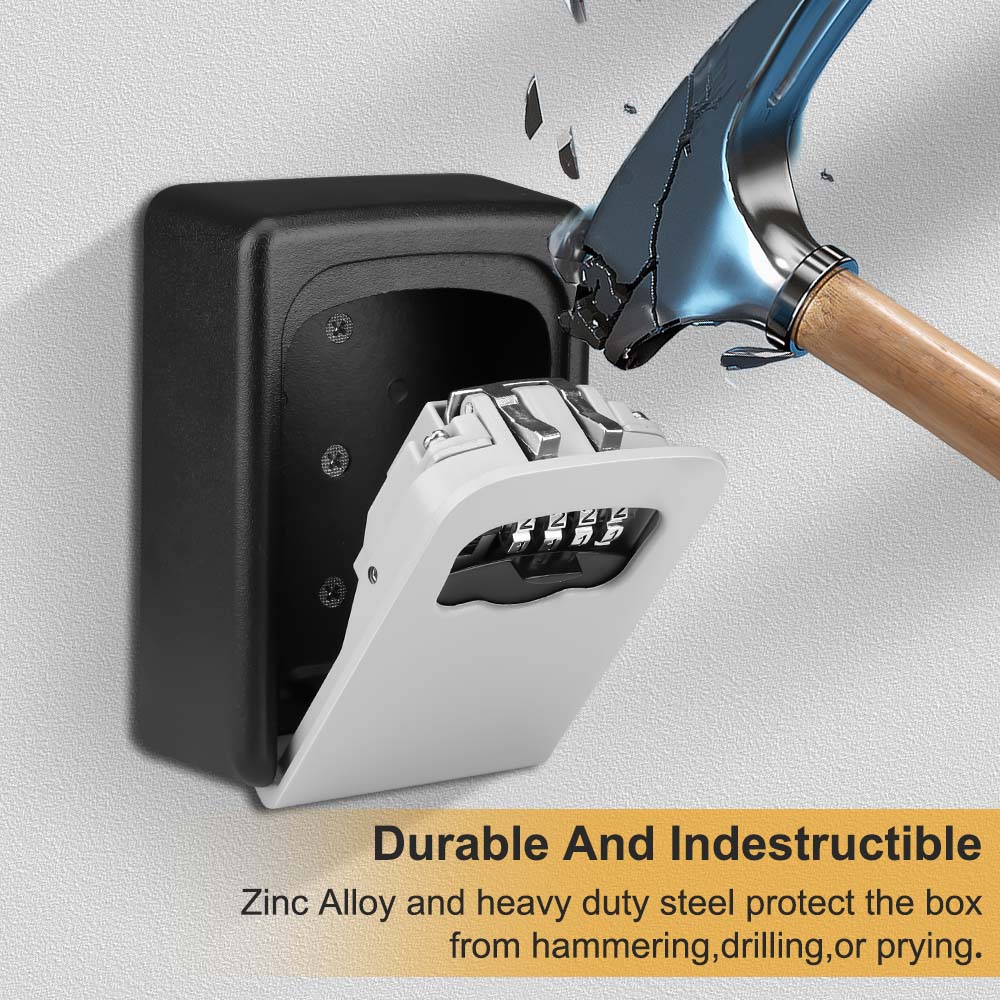 صندوق تخزين قفل كلمة المرور ،  - مراجعة Smart Garden Gate Lock وسعره