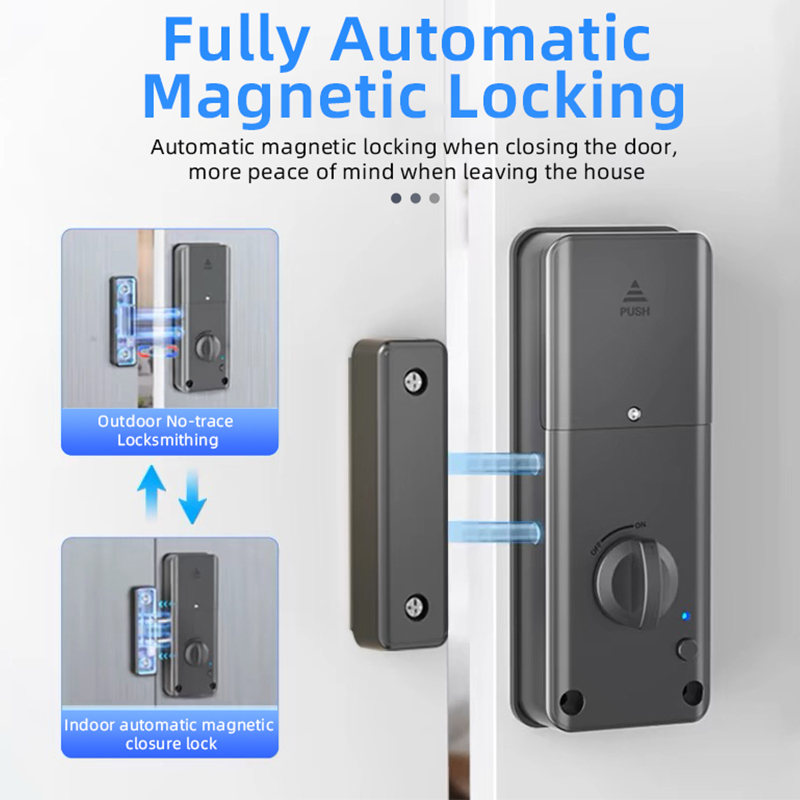 قفل باب خشبي داخلي غير مرئي CD - مراجعة Smart Garden Gate Lock وسعره