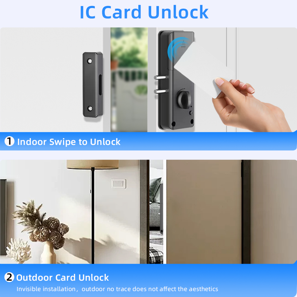 قفل باب خشبي داخلي غير مرئي CD - مراجعة Smart Garden Gate Lock وسعره