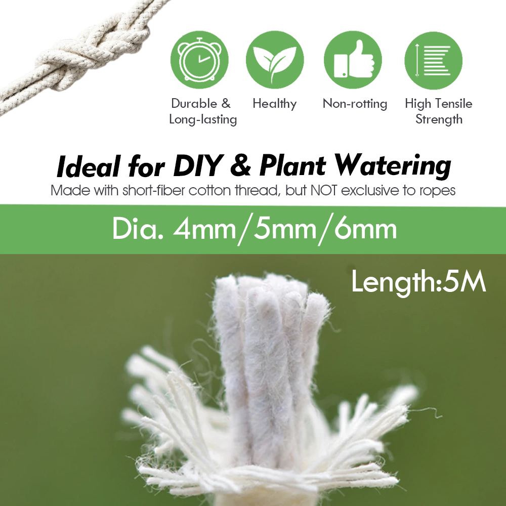 حبل فتيل قطن أوتوماتيكي ذاتي ا - مراجعة Smart Garden Sprinkler وسعره